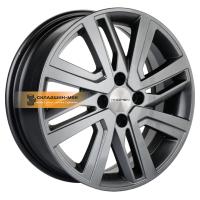 6*16 4*100 ET41 60,1 Khomen Wheels KHW1609 (XRay) G-Silver