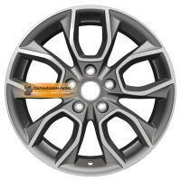 7*17 5*114,3 ET45 67,1 Khomen Wheels KHW1713 (CX-5/i40/X-Trail) Gray-FP