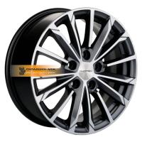 6,5*16 5*114,3 ET50 67,1 Khomen Wheels KHW1611 (Huyndai/Kia) Gray-FP