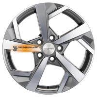 7*17 5*114,3 ET45 66,1 Khomen Wheels KHW1712 (Teana/X-Trail) Gray-FP