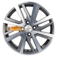 6*16 4*100 ET41 60,1 Khomen Wheels KHW1609 (XRay) Gray-FP