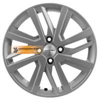 6*16 4*100 ET48 54,1 Khomen Wheels KHW1609 (Rio I/Solaris I) F-Silver