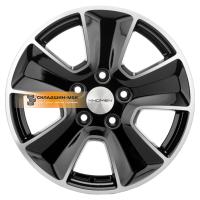 6,5*16 5*114,3 ET50 66,1 Khomen Wheels KHW1601 (Renault/Nissan) Black-FP
