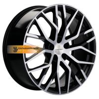 8,5*20 5*114,3 ET30 60,1 Khomen Wheels KHW2005 (RX) Black-FP
