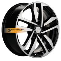 6,5*16 5*114,3 ET50 67,1 Khomen Wheels KHW1612 (Huyndai/Kia) Black-FP