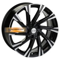 7,5*19 5*114,3 ET39 60,1 Khomen Wheels KHW1901 (NX/Rav4) Black-FP