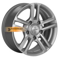 6,5*16 5*139,7 ET40 98,5 Khomen Wheels KHW1602 (Niva 4x4) F-Silver