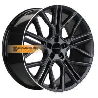 9,5*21 5*120 ET49 72,6 Khomen Wheels KHW2101 (RRover) Black matt MR