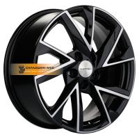 7*17 5*108 ET40 60,1 Khomen Wheels KHW1714 (Chery Tiggo/Tiggo 7 Pro) Black-FP