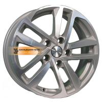 6,5*16 5*100 ET39 57,1 Khomen Wheels KHW1612 (Polo) F-Silver-FP