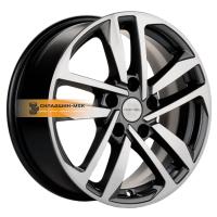 6,5*16 5*100 ET39 57,1 Khomen Wheels KHW1612 (Polo) Gray-FP