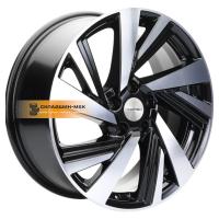 7,5*18 5*108 ET40 60,1 Khomen Wheels KHW1801 (Chery Tiggo) Black-FP
