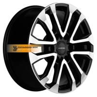 7,5*18 6*139,7 ET25 106,1 Khomen Wheels KHW1805 (LC Prado) Black-FP