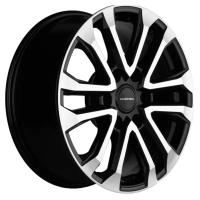 7,5*18 6*139,7 ET30 106,1 Khomen Wheels KHW1805 (Fortuner/Hilux) Black-FP