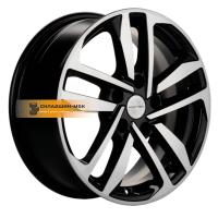6,5*16 5*108 ET45 60,1 Khomen Wheels KHW1612 (Chery Tiggo 3/Tiggo 3 Pro) Black-FP