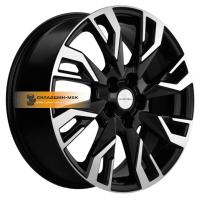7*18 5*114,3 ET40 64,1 Khomen Wheels KHW1809 (Haval F7/F7x) Black-FP