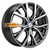 7*18 5*114,3 ET40 64,1 Khomen Wheels KHW1806 (Haval F7/F7x) Gray-FP