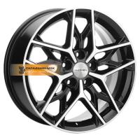 7*17 5*114,3 ET40 57,1 Khomen Wheels KHW1709 (Besturn X40) Black-FP