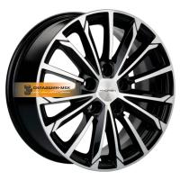 6,5*16 5*110 ET45 67,1 Khomen Wheels KHW1611 (DFM 580) Black-FP