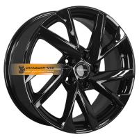 7*17 5*110 ET46 63,3 Khomen Wheels KHW1714 (Changan CS35/CS35 Pro) Black