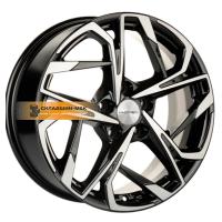 7*17 5*110 ET46 63,3 Khomen Wheels KHW1716 (Changan CS35/CS35 Pro) Black-FP