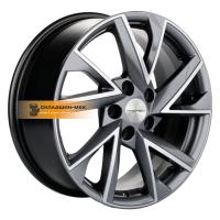 7*17 5*110 ET46 63,3 Khomen Wheels KHW1714 (Changan CS35/CS35 Pro) Gray-FP