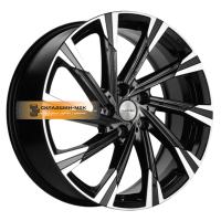 7,5*19 5*108 ET47 60,1 Khomen Wheels KHW1901 (Chery Tiggo 8) Black-FP
