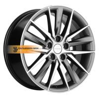 8*18 5*114,3 ET53 54,1 Khomen Wheels KHW1807 (Geely Coolray) Gray-FP