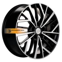 7*17 5*110 ET40 67,1 Khomen Wheels KHW1717 (Evolute i-Joy) Black-FP