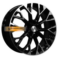 7*17 5*114,3 ET48 67,1 Khomen Wheels KHW1718 (K5/Sonata/Tucson/JAC J7) Black-FP