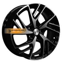 6,5*17 5*114,3 ET45 54,1 Khomen Wheels KHW1722 (Coolray) Black-FP