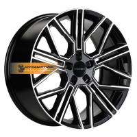 9,5*21 5*114,3 ET40 64,1 Khomen Wheels KHW2101 (Tesla) Black-FP