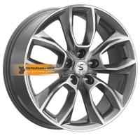 7*18 5*114,3 ET38 67,1 Premium Series КР001 (Outlander) Diamond Gloss Graphite