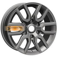 8*17 6*139,7 ET25 106,1 Khomen Wheels KHW1723 (LC Prado/Lexus GX) Gray