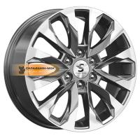 8*20 6*139,7 ET42 75,1 Premium Series КР007 (Haval H9) Diamond Gloss Graphite