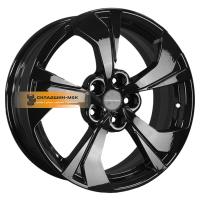 7*17 5*108 ET40 54,1 Khomen Wheels KHW1724 (Jac/Москвич 3) Black