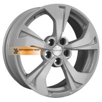 7*17 5*108 ET40 54,1 Khomen Wheels KHW1724 (Jac/Москвич 3) F-Silver