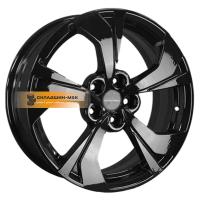 7*17 5*114,3 ET45 67,1 Khomen Wheels KHW1724 (FAW Besturn X80) Black