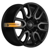 8*17 6*139,7 ET25 106,1 Khomen Wheels KHW1723 (LC Prado/Lexus GX) Black