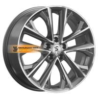 7*18 5*112 ET43 57,1 Premium Series КР012 (Tiguan) Diamond Gloss Graphite