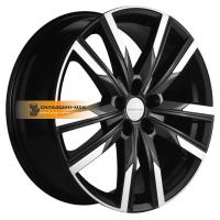7,5*19 5*108 ET47 60,1 Khomen Wheels KHW1905 (Chery Tiggo 8) Black-FP