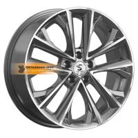 7*18 5*112 ET45 57,1 Premium Series КР012 (Karoq/Taos) Diamond Gloss Graphite