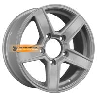 6,5*16 5*139,7 ET40 98,5 Khomen Wheels KHW1614 (Niva 4x4) F-Silver