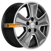 6,5*16 5*114,3 ET43 67,1 Khomen Wheels KHW1601 (Huyndai/Kia) Gray-FP