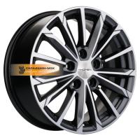 6,5*16 5*114,3 ET43 67,1 Khomen Wheels KHW1611 (Huyndai/Kia) Gray-FP