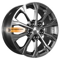 6,5*16 5*114,3 ET50 66,1 Khomen Wheels KHW1605 (Renault/Nissan) Gray-FP