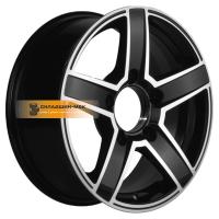 6,5*16 5*139,7 ET40 98,5 Khomen Wheels KHW1614 (Niva 4x4) Black-FP