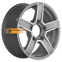 6,5*16 5*139,7 ET35 98,5 Khomen Wheels KHW1614 (Niva 4x4 Bronto) F-Silver-FP