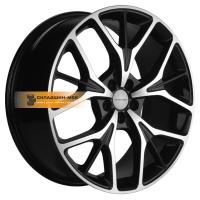 8*20 5*114,3 ET40 64,1 Khomen Wheels KHW2012 (Haval F7/F7x) Black-FP