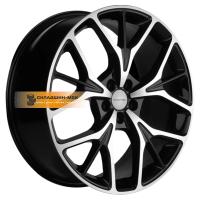 8*20 5*120 ET41,5 66,1 Khomen Wheels KHW2012 (Voyah Dream) Black-FP